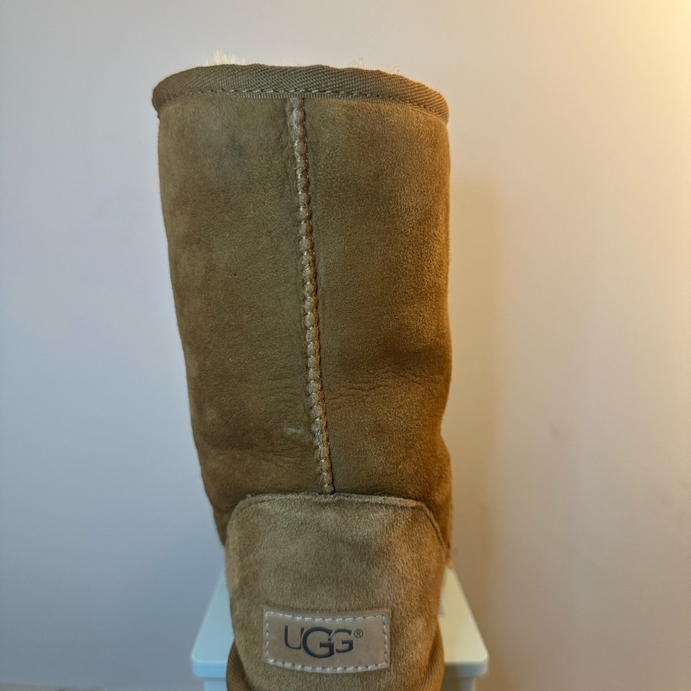 UGG Chestnut Suede Boots - Picture 2 of 5